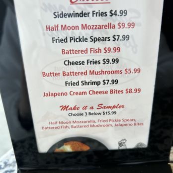 Weasie's Kitchen - Table topper menu - Diners Near Me - Waynesboro, Virginia