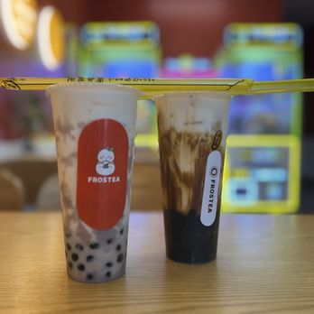 Frostea - Taro and Brown Sugar Bubble Milk Tea - Desserts Near Me - Taylorsville, Utah