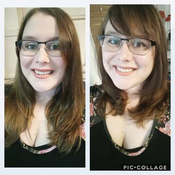 Village Hair Studio - Before and after Rhonda cut my hair. I love it! - Hair Salons Near Me - Houston, Texas Village Hair Studio - Before and after Rhonda cut my hair. I love it! - Hair Salons Near Me - Houston, Texas