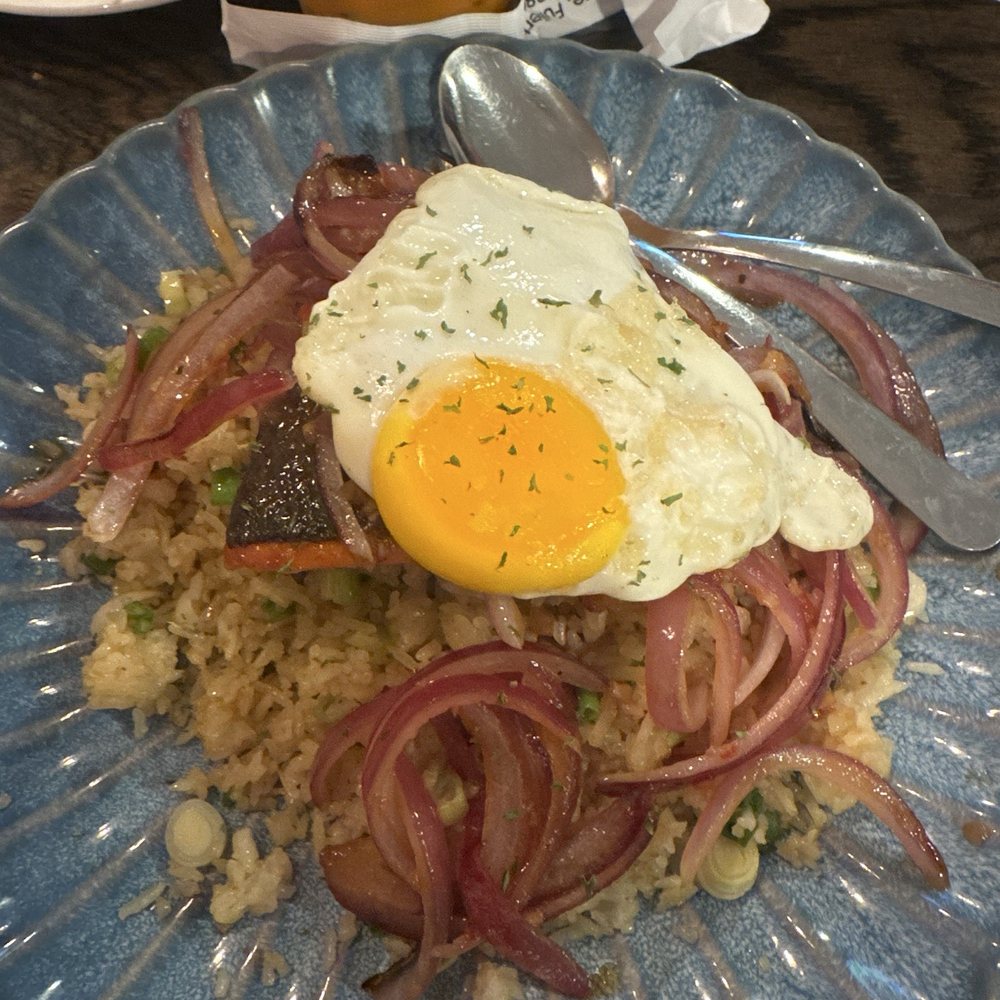 Fried rice with Salmon Filet Fried rice with Salmon Filet