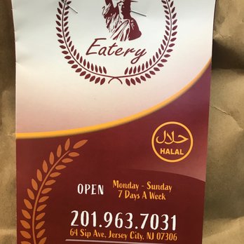 Liberty eatery - a sign for the restaurant - Food Delivery Services Near Me - Jersey City, New Jersey