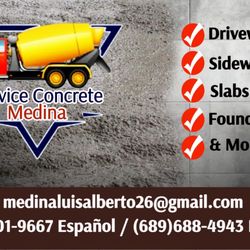 Bithlo Park - Service concrete