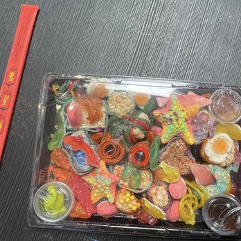 Candified - My sushi platter - Candy Stores Near Me - Long Beach, California