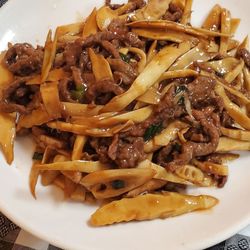 Colorful Yun Nan - Stir friend bamboo with beef