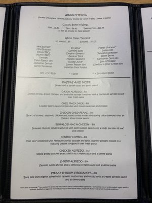 Menu photo 3 Freeborne's Eatery & Lodge Laurel Springs, NC