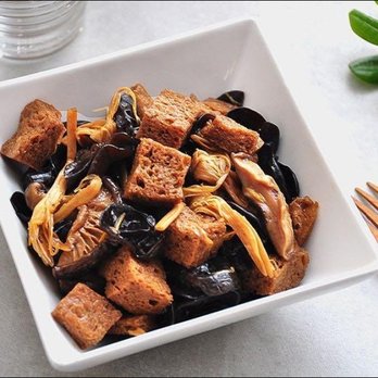 YY Noodle - Tofu Mushroom Salad (烤麸） - Food Stands Near Me - Fremont, California