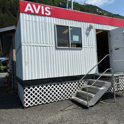Avis Rent a Car - Office door