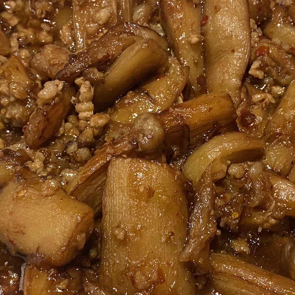 Chan's Chinese Restaurant - Yu Xian Eggplant w/ Pork - Chinese Near Me - Bend, Oregon