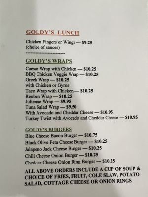 Menu photo 5 Blondies Diner River Grove, IL