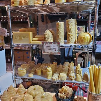 Seattle Christmas Market - various crafted candles - Public Markets Near Me - Seattle, Washington Seattle Christmas Market - various crafted candles - Public Markets Near Me - Seattle, Washington