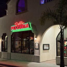 Exterior outside entrance of Del's Pizzeria - Exterior - Pismo Beach, California Exterior outside entrance of Del's Pizzeria - Exterior - Pismo Beach, California