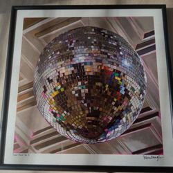Bauhaus Picture Framing - A thin black metal frame is perfect for this print!