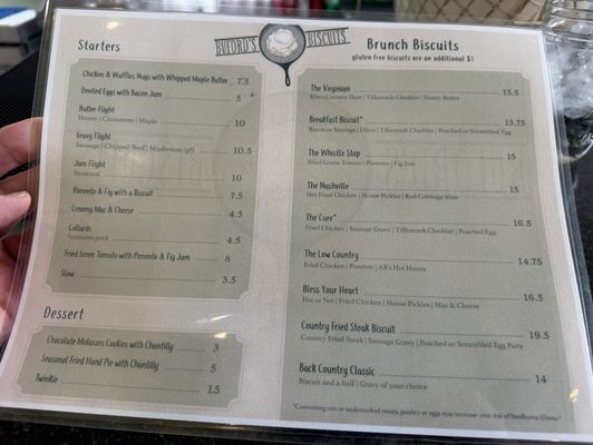 Menu photo 8 Buford's Biscuits Leesburg, VA