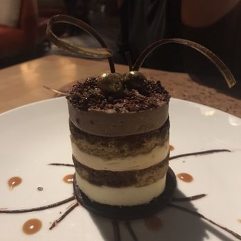 GIADA - Tiramisu cheesecake. Yummy! And quite a bit for two!! - Italian Near Me - Las Vegas, Nevada
