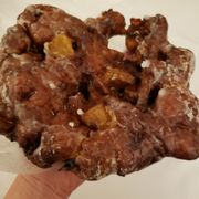 Photo of Back Door Donuts - Oak Bluffs, MA, United States. Apple fritter