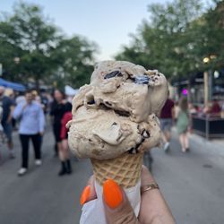 Chocolate Shoppe Ice Cream - Single cone- this $h_% just got serious