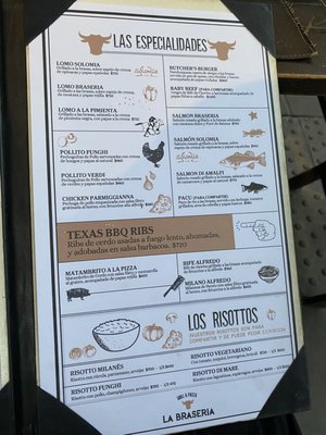 Menu photo 3 La Braseria Buenos Aires, C Menu photo 3 La Braseria Buenos Aires, C