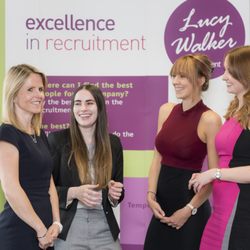 Lucy Walker Recruitment - Lucy Walker and some of the Team