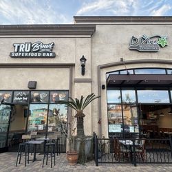 Dvine Mediterranean Experience - Located at cross streets of Atlanta and Beach Blvd. Next to Starbucks and Tru Bowl within the Wallmart Shopping Plaza