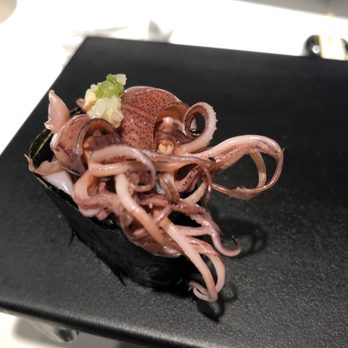 Norikase - Tiny little bioluminescent squid.  Which are oh so tasty!! - Sushi Bars Near Me - Jacksonville, Florida