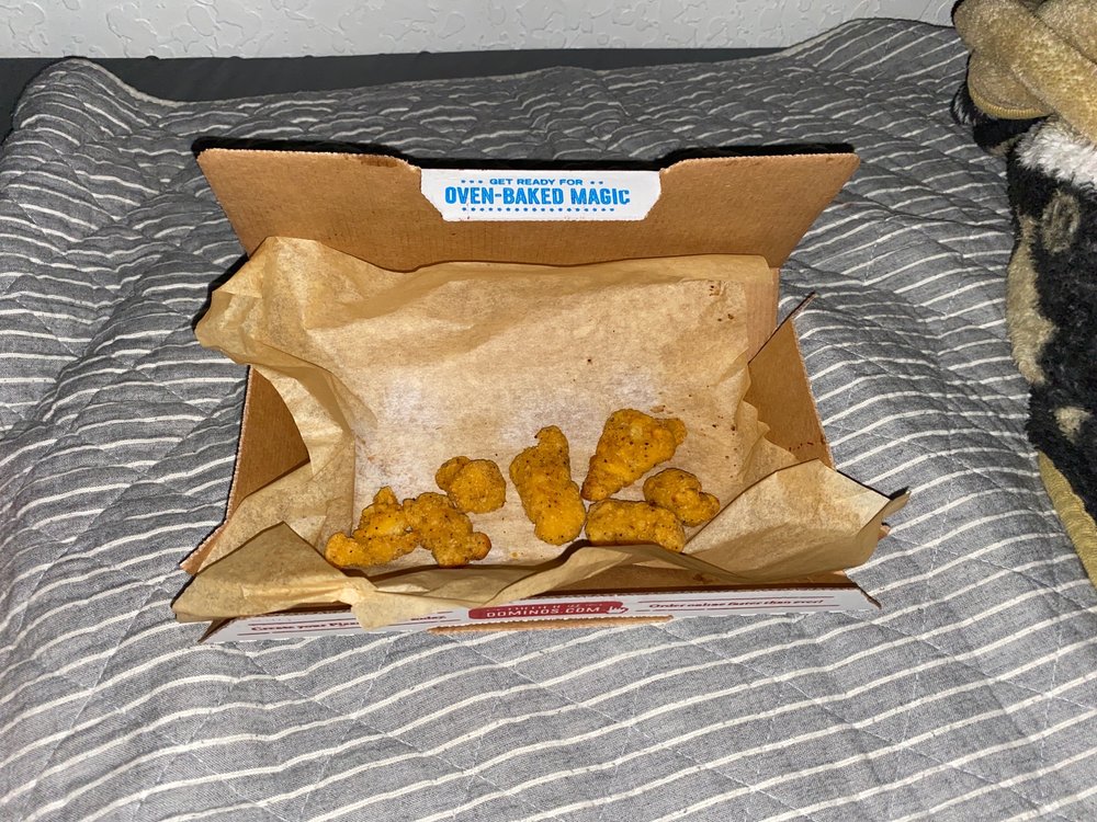 Food from Domino's Pizza