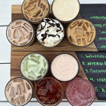 The Roasted Bean - Summer and coffee flights - Coffee & Tea Near Me - Bristol, Connecticut