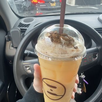 Ziggi's Coffee - harvest spice infusion - an iced energy drink with pumpkin and white chocolate flavors for fall!! - Coffee & Tea Near Me - Hawthorne, California Ziggi's Coffee - harvest spice infusion - an iced energy drink with pumpkin and white chocolate flavors for fall!! - Coffee & Tea Near Me - Hawthorne, California
