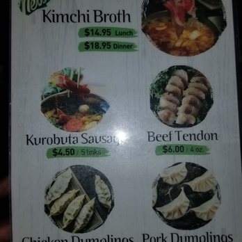 Spring Shabu-Shabu - New menu items added - Japanese Near Me - Flushing, New York