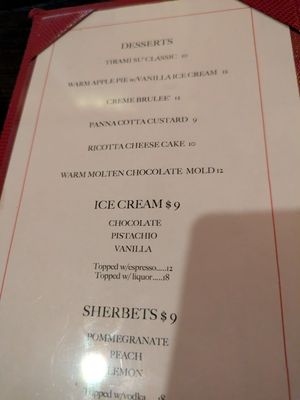 Menu photo 5 Sofi Restaurant Chicago, IL