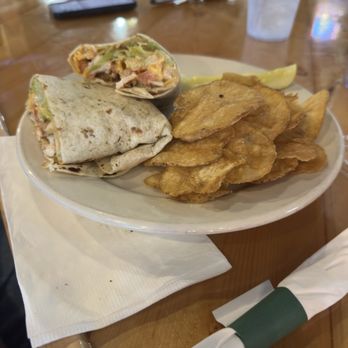 7 Brothers Bar and Grill - Chicken wrap with chipotle mayo - Bars Near Me - Clayton, Wisconsin