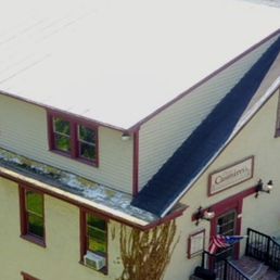 an aerial view of a restaurant an aerial view of a restaurant