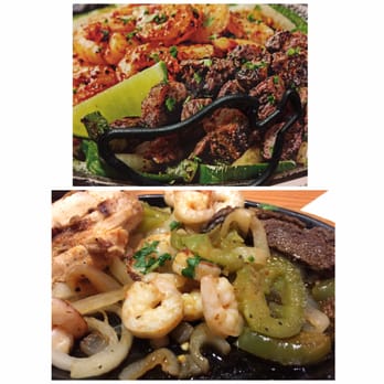 Chili's - The top is what I ordered. The bottom is what I got. Fajitas were Soggy, over cooked, and tasteless. - Bars Near Me - Antioch, California