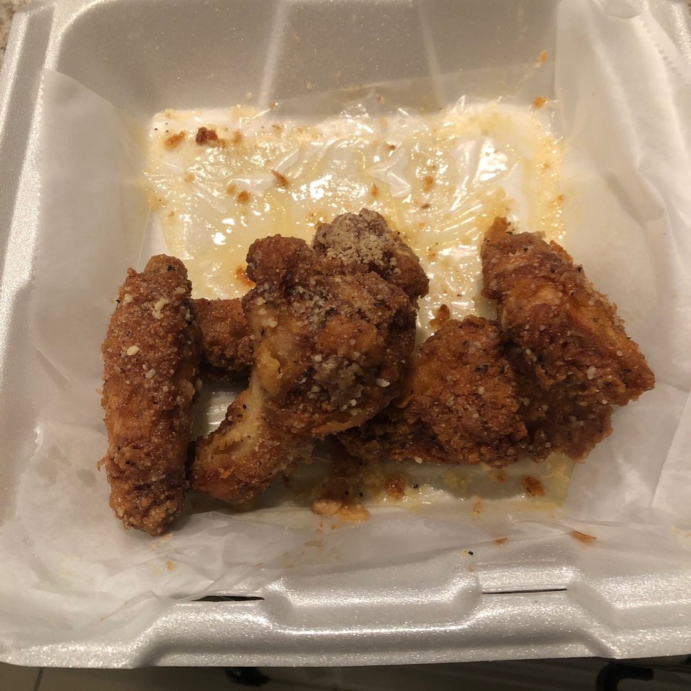 48 Inn - Garlic Parmesan wings. - Nightlife Near Me - Decatur, Illinois