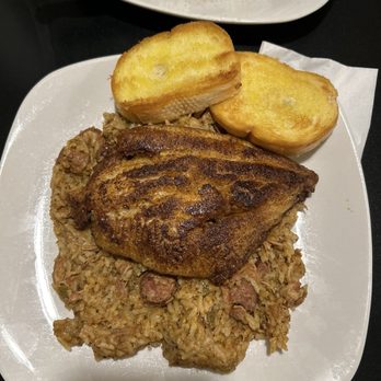 Boateng's Cajun Creation - Blackened catfish over jambalaya - Cajun/Creole Near Me - Bessemer, Alabama Boateng's Cajun Creation - Blackened catfish over jambalaya - Cajun/Creole Near Me - Bessemer, Alabama