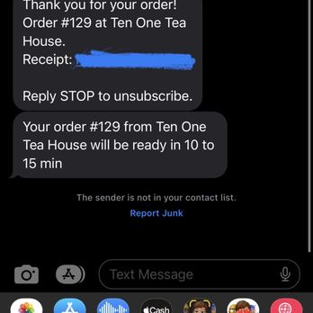 Ten One Tea House - No order cancelled notice. - Bubble Tea Near Me - Providence, Rhode Island