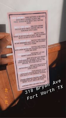 Menu photo 8 Coco Shrimp - Bryan Ave Fort Worth, TX