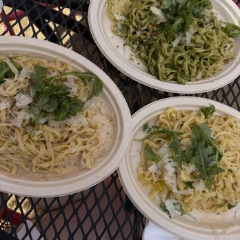 Patrizi's - Cacio e Pepe (bottom left), The Great Leopold (top), lemon thyme (bottom right) - Italian Near Me - Austin, Texas Patrizi's - Cacio e Pepe (bottom left), The Great Leopold (top), lemon thyme (bottom right) - Italian Near Me - Austin, Texas