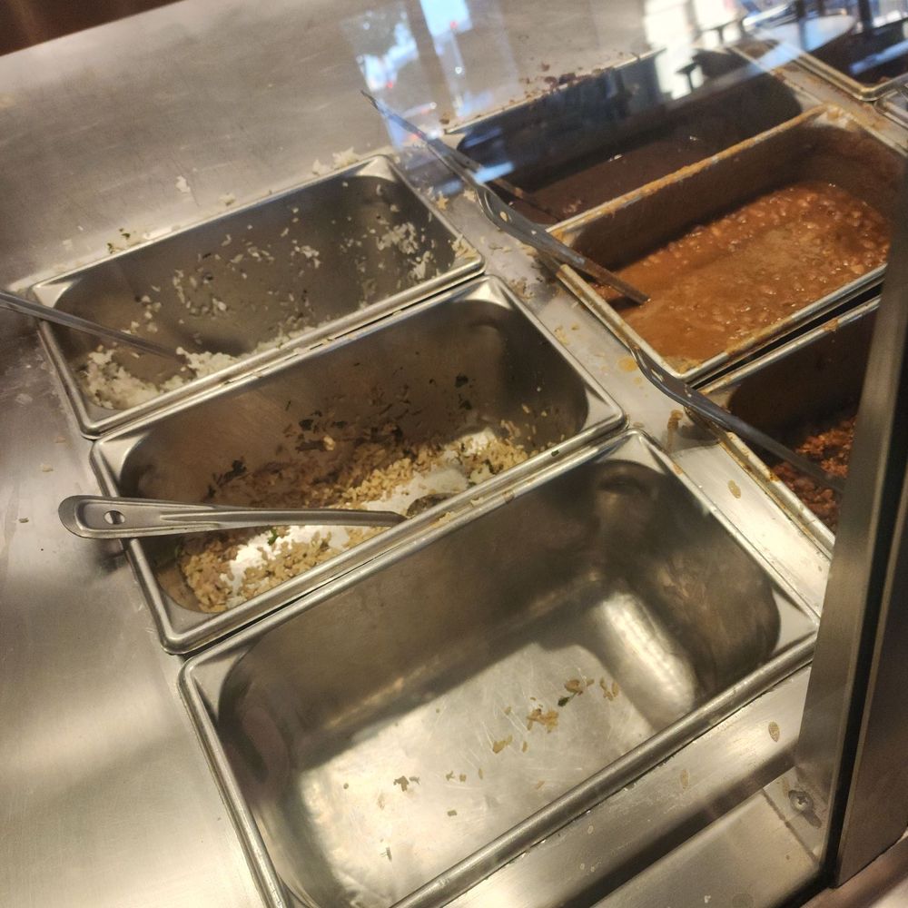 Chipotle Mexican Grill - failed to consisently refill food because they were too busy chit chatting. - Mexican Near Me - Downey, California Chipotle Mexican Grill - failed to consisently refill food because they were too busy chit chatting. - Mexican Near Me - Downey, California