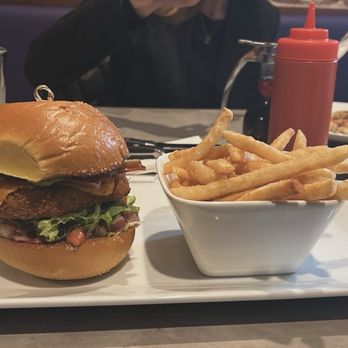 Zest - Vegan Crispy Chicken Club - New American Near Me - Bay Shore, New York Zest - Vegan Crispy Chicken Club - New American Near Me - Bay Shore, New York