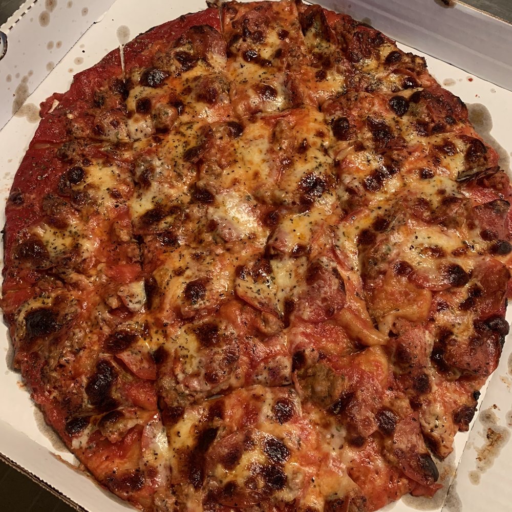 That'sa Nice'a Pizza - 14" sausage and pepperoni - Sandwiches Near Me - Sappington, Missouri That'sa Nice'a Pizza - 14" sausage and pepperoni - Sandwiches Near Me - Sappington, Missouri
