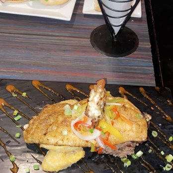 Sisserou's Caribbean Restaurant & Catering - Red Snapper- 2 jumbo shrimp, plantains, and rice and peas - Caribbean Near Me - Tulsa, Oklahoma Sisserou's Caribbean Restaurant & Catering - Red Snapper- 2 jumbo shrimp, plantains, and rice and peas - Caribbean Near Me - Tulsa, Oklahoma
