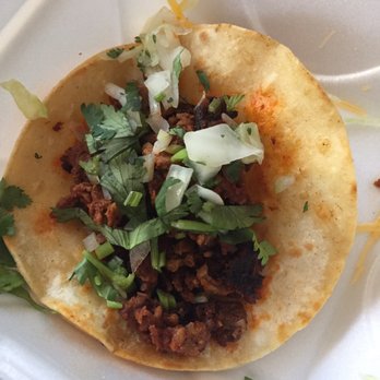 Taco T - Sift taco with bistek (steak with red sauce) - Mexican Near Me - Smyrna, Georgia Taco T - Sift taco with bistek (steak with red sauce) - Mexican Near Me - Smyrna, Georgia