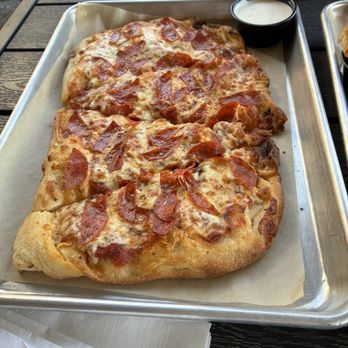 Suite B Bar - Five cheese flatbread with pepperoni - Chicken Wings Near Me - Oklahoma City, Oklahoma Suite B Bar - Five cheese flatbread with pepperoni - Chicken Wings Near Me - Oklahoma City, Oklahoma