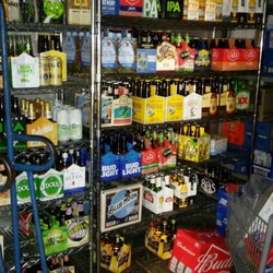 A & W Liquor - Walk-in cooler!