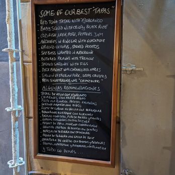 Tapeo de Cervantes - Daily menu - Spanish Near Me - Malaga, Massachusetts