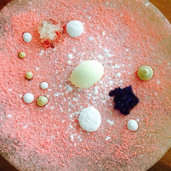 Elcielo - Prosecco sorbet with lavender and champagne jelly. - Colombian Near Me - Miami, Florida
