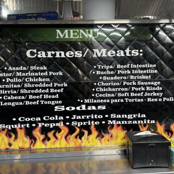 El Toro De Oro - Meat options and drinks - Tacos Near Me - Westminster, California