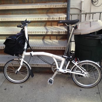 Bfold Folding Bicycles - Maiden voyage - Brompton with bag - Bikes Near Me - New York, New York Bfold Folding Bicycles - Maiden voyage - Brompton with bag - Bikes Near Me - New York, New York