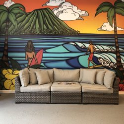 Waikiki Baggage Storage - Our beautiful mural