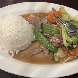 Mixed beef and vegetables! Mixed beef and vegetables!